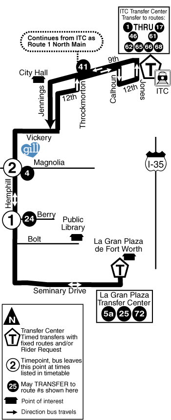 bus route